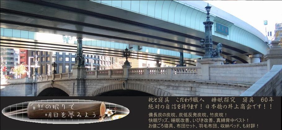 炭枕.炭の低反発炭枕・眠りと健康・一筋60年.いい夢ショップ!!